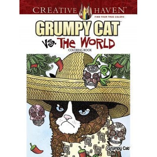 Creative Haven Grumpy Cat vs. the World Coloring Book, Diego Jourdan Pereira (Illustrator)