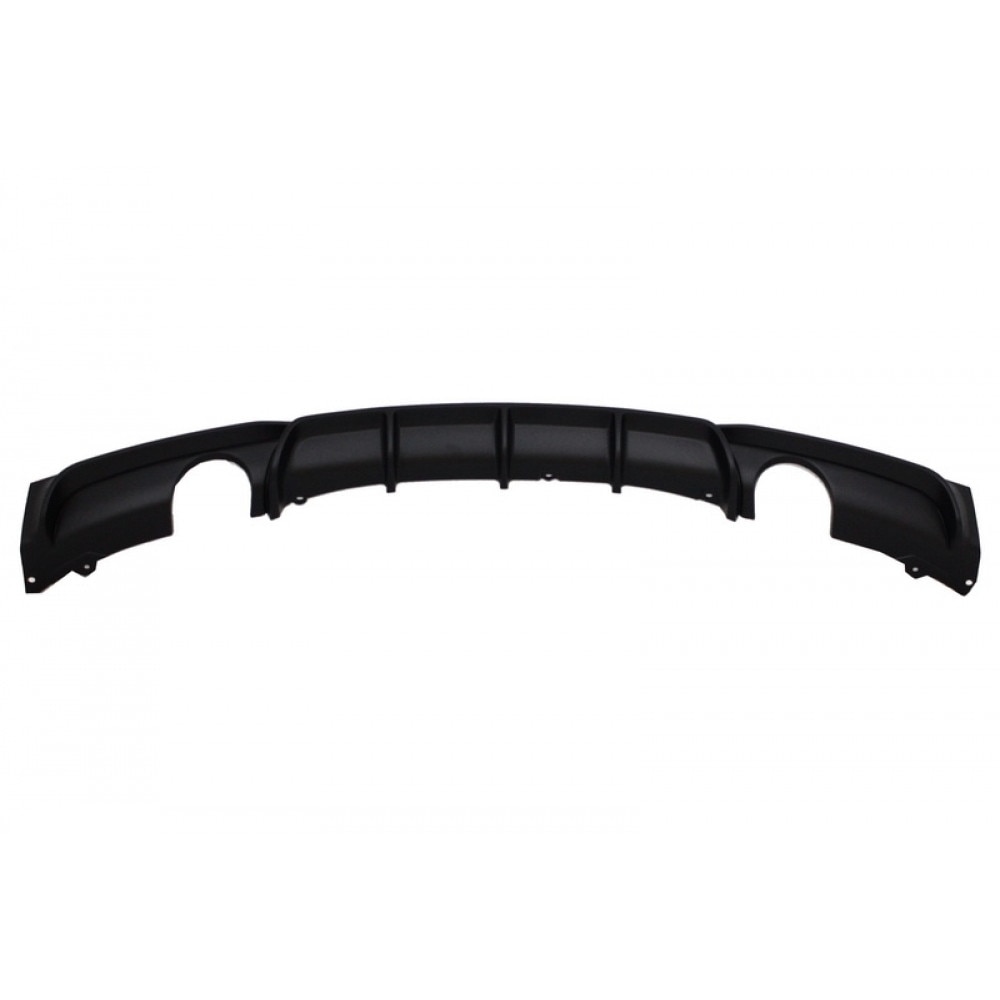 Difuzor Bara Spate cu Evacuare Dubla compatibil cu BMW 3 Series F30 F31 M Performance Design