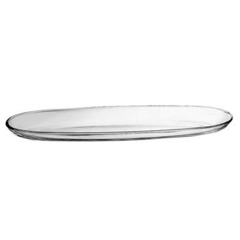 Platou oval din sticla temperata VIDIVIL colectia FENICE 50x 16cm Platou oval din sticla temperata VIDIVIL colectia FENICE 50x 16cm