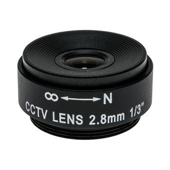 Lentila fixa 2.8mm, montura CS, 1.3 Lentila fixa 2.8mm, montura CS, 1.3