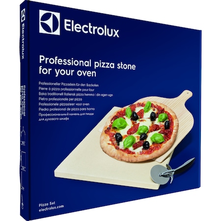 Set piatra Electrolux pentru pizza: piatra, paleta, feliator