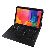 Husa universala cu tastatura detasabila bluetooth si touchpad pentru tablete 12 - 13 inch, negru, HOPE R