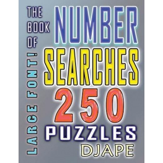 The Book of Number Searches: 250 Puzzles, Djape (Author)