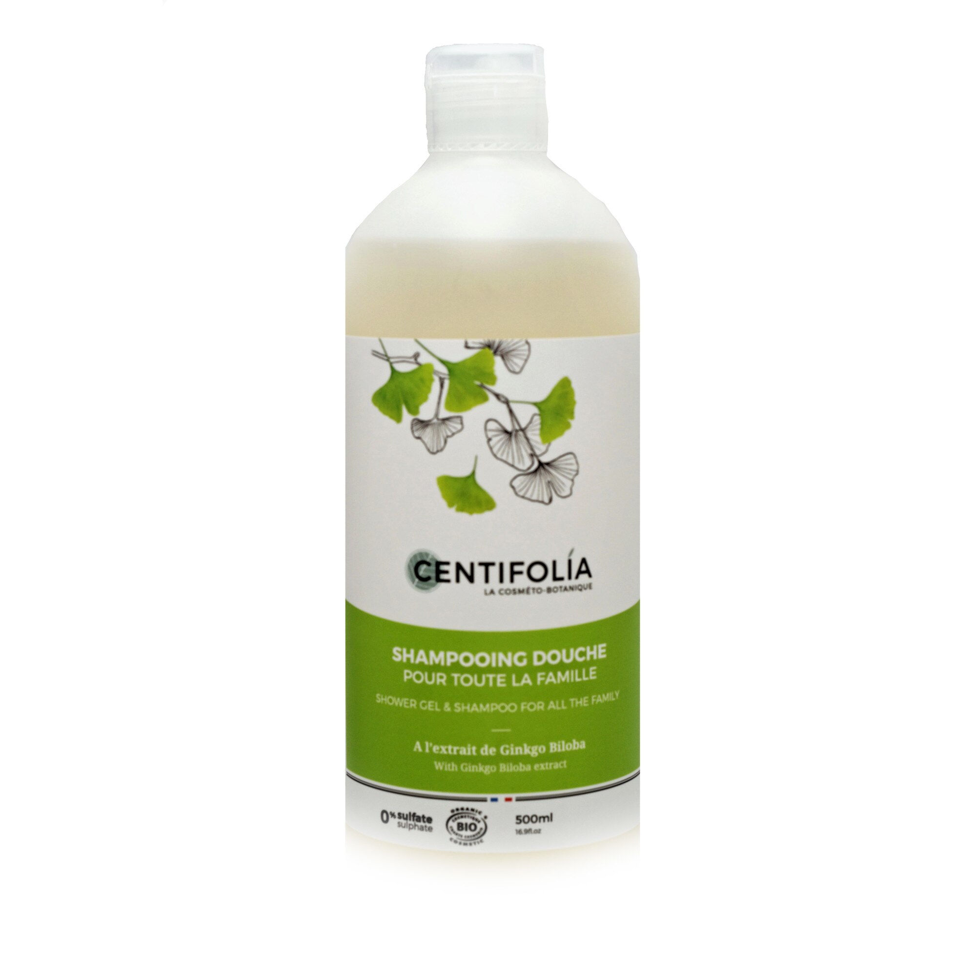 Sampon si gel de dus pentru toata familia Centifolia, 500 ml