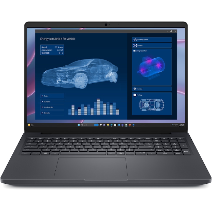 Laptop, Dell, MC16255, Ryzen 7 Pro 350