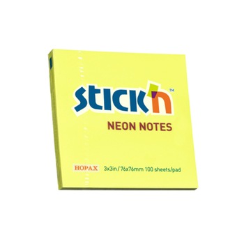 Notes autoadeziv 76 x 76 mm, 100 file, Stick Notes autoadeziv 76 x 76 mm, 100 file, Stick