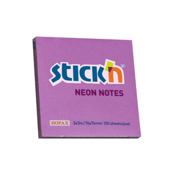 Notes autoadeziv 76 x 76 mm, 100 file, Stick Notes autoadeziv 76 x 76 mm, 100 file, Stick