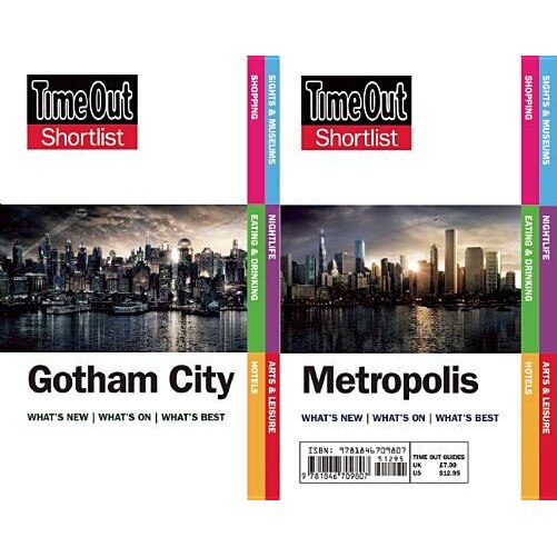 Time Out Shortlist Gotham and Metropolis, Dan Wallace (Editor)