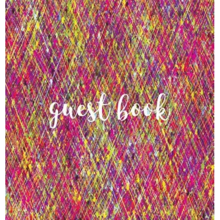 Guest Book (Hardback), Visitors Book, Guest Comments Book, House Guest Book, Party Guest Book, Vacation Home Guest Book: For Parties, Events, Gatherin, Angelis Publications (Prepared by)