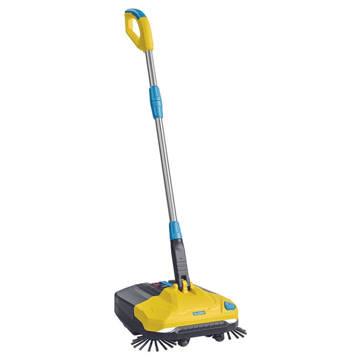 Matura electrica GLORIA EasySweep 18V, interior / exterior, latime lucru 40 cm, compatibil Bosch Power For All, cu acumulator si incarcator incluse