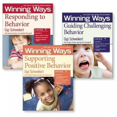 Supporting Positive Behavior, Responding to Behavior, Guiding Challenging Behavior [Assorted Pack]: Winning Ways for Early Childhood Professionals, Gigi Schweikert (Author)