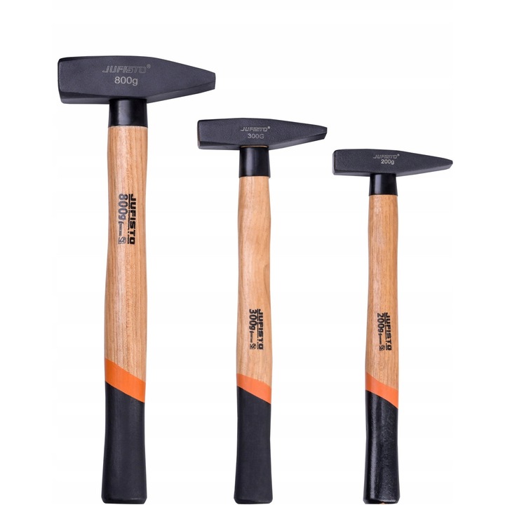 Set 3 Ciocane Lacatuserie JUFISTO 200-800g