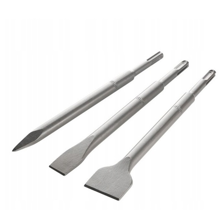 Set 3 dalti SDS Plus Irwin, 250mm, pentru beton