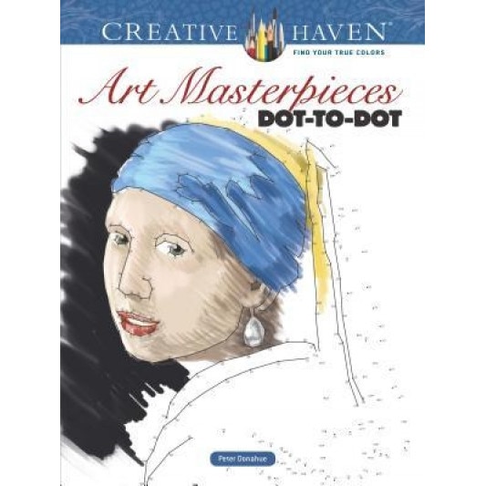 Creative Haven Art Masterpieces Dot-To-Dot, Peter Donahue (Author)