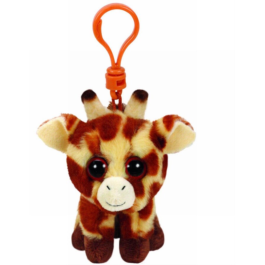 Plus Breloc Ty 8.5cm Boos Girafa Peaches
