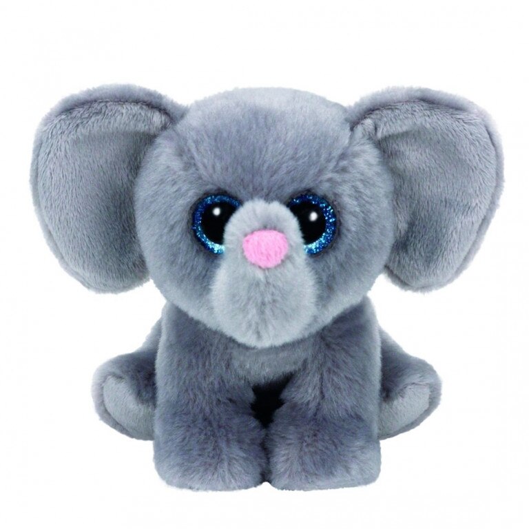 Plus elefantul Whooper, 15 cm - Babies, TY