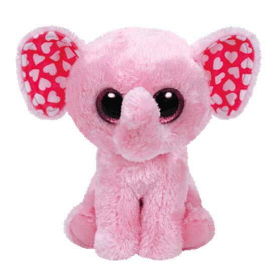 Plus elefantul Sugar, roz, 24 cm - Boos, TY