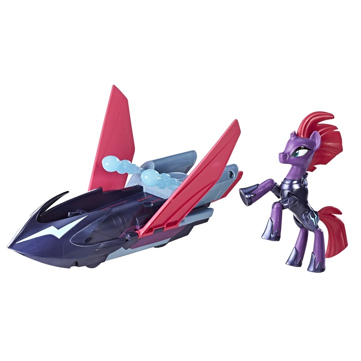 Figurina Tempest Shadow cu vehicul Sky Skiff
