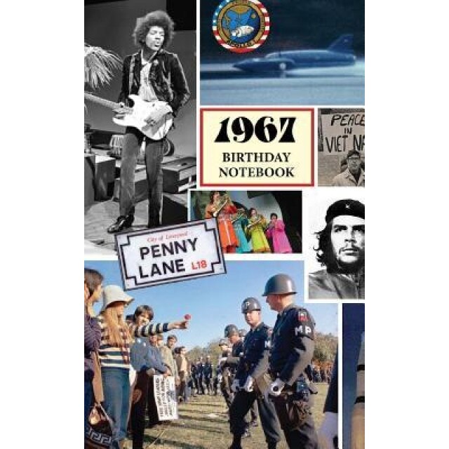 1967 Birthday Notebook: A Great Alternative to a Birthday Card, Montpelier Publishing (Author)