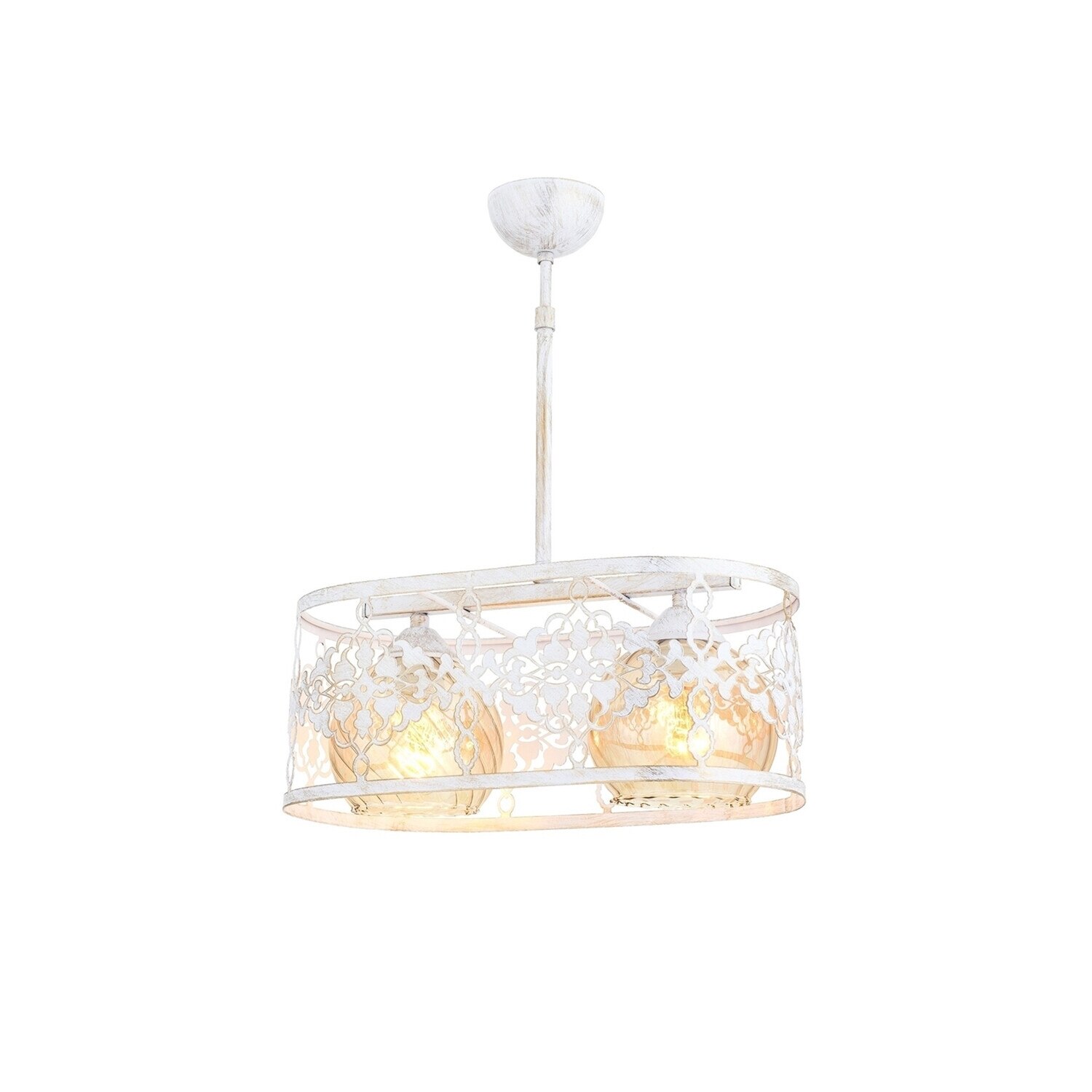 Lustra Avonni AV-4195-2BY, 2x 60 W ,E27, Alb