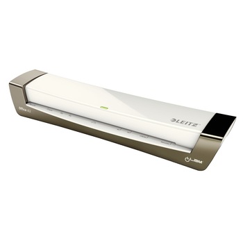 Laminator Leitz iLAM Office, A3, kit folii laminare inclus, alb Laminator Leitz iLAM Office, A3, kit folii laminare inclus, alb