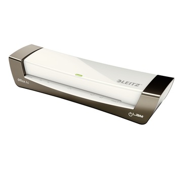 Laminator Leitz iLAM Office, A4, kit folii laminare inclus, alb Laminator Leitz iLAM Office, A4, kit folii laminare inclus, alb