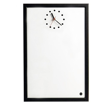 Tabla alba magnetica cu ceas, BI-OFFICE, Memo, 30x45 cm Tabla alba magnetica cu ceas, BI-OFFICE, Memo, 30x45 cm