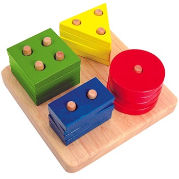 Jucarie din lemn Recunoaste formele Jucarie din lemn Recunoaste formele