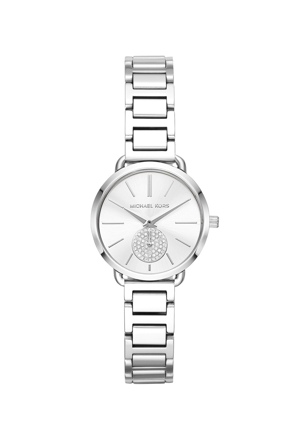 Michael Kors, Ceas rotund Portia, Argintiu