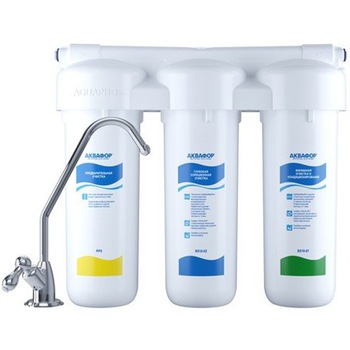 Filtru de apa potabila Aquaphor Trio Norma (B510-PP-02-07), montare sub chiuveta, 2 l/min Filtru de apa potabila Aquaphor Trio Norma (B510-PP-02-07), montare sub chiuveta, 2 l/min