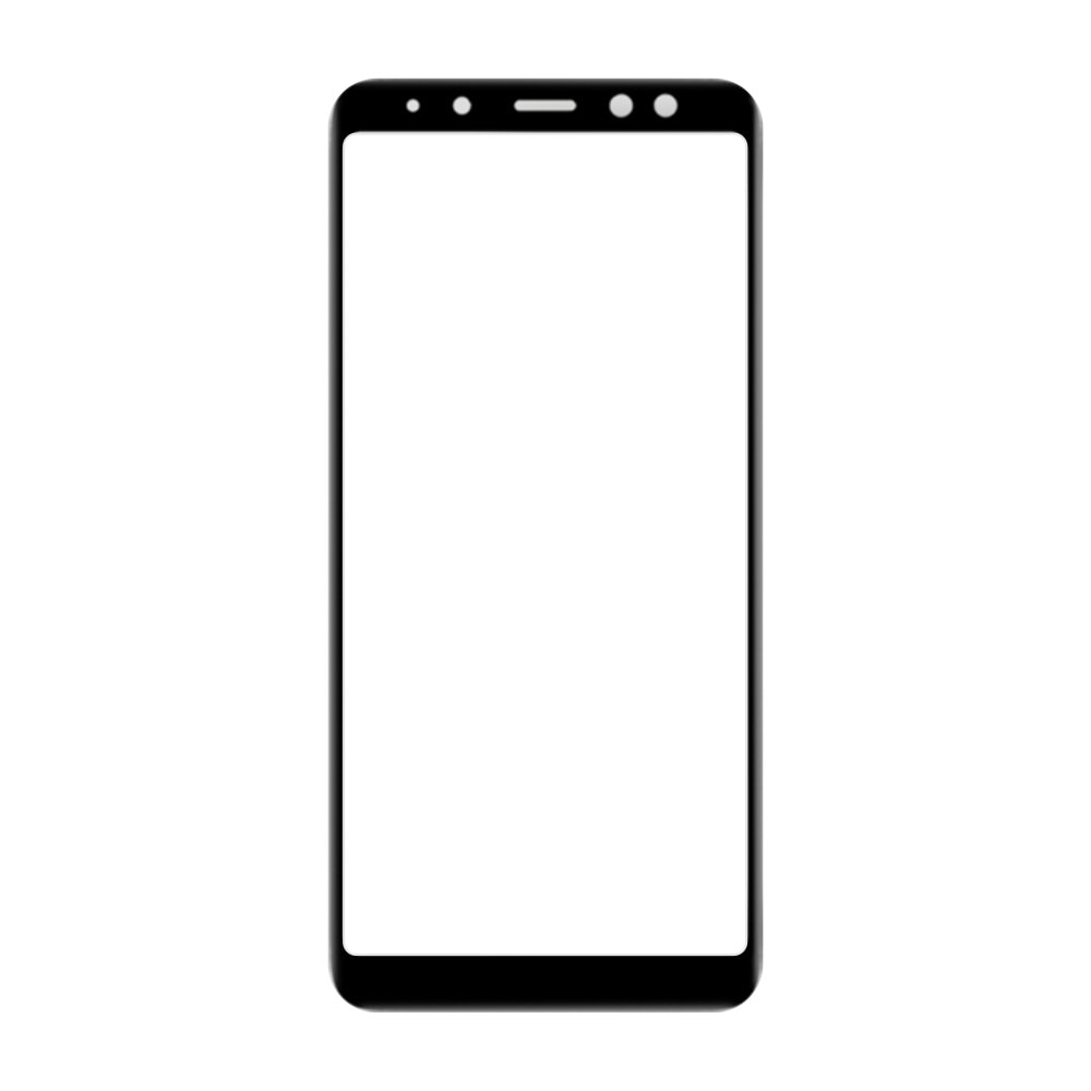 Folie sticla full size EuroCELL pentru Samsung Galaxy A8 2018, negru