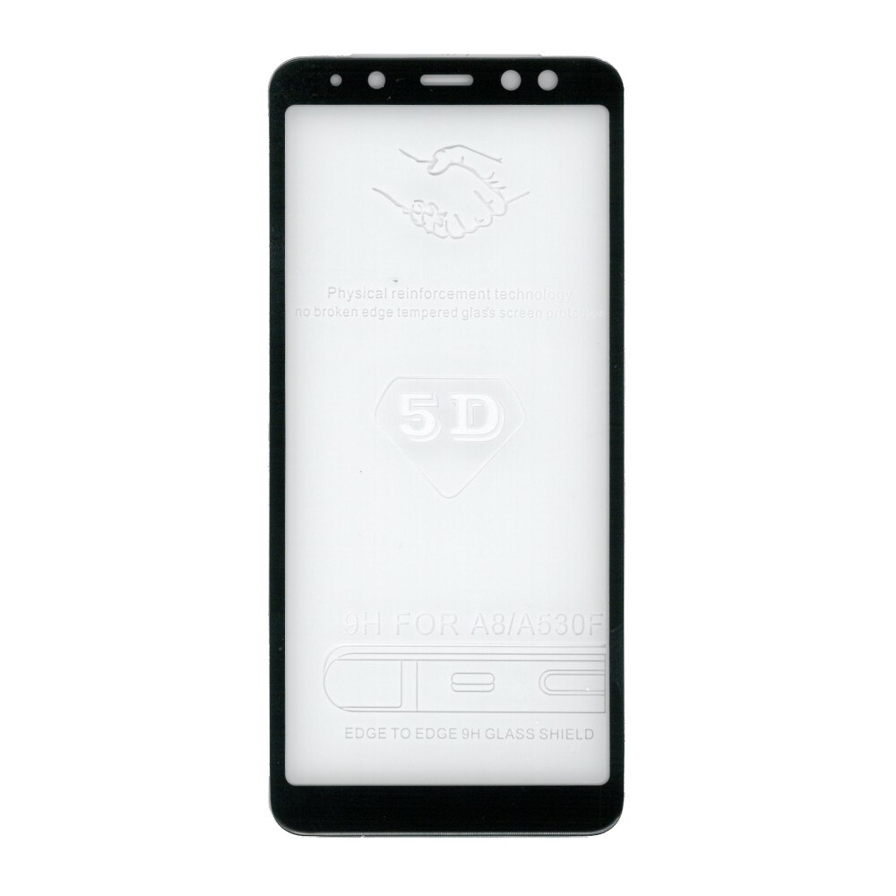 Folie sticla 5D EuroCELL pentru Samsung Galaxy A8 2018 , negru