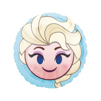 Balon folie 45 cm Elsa Emoticon, Amscan 36374 Balon folie 45 cm Elsa Emoticon, Amscan 36374