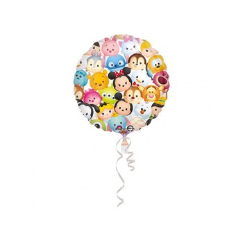 Balon folie 45 cm Tsum Tsum, Amscan 34139 Balon folie 45 cm Tsum Tsum, Amscan 34139