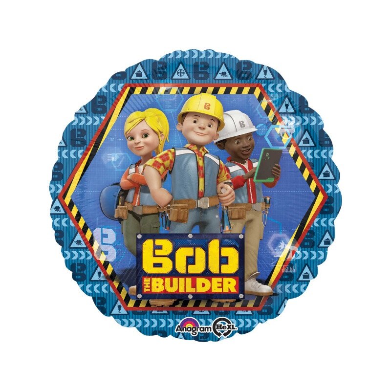 Balon folie 45 cm Bob the Builder, Amscan 32417