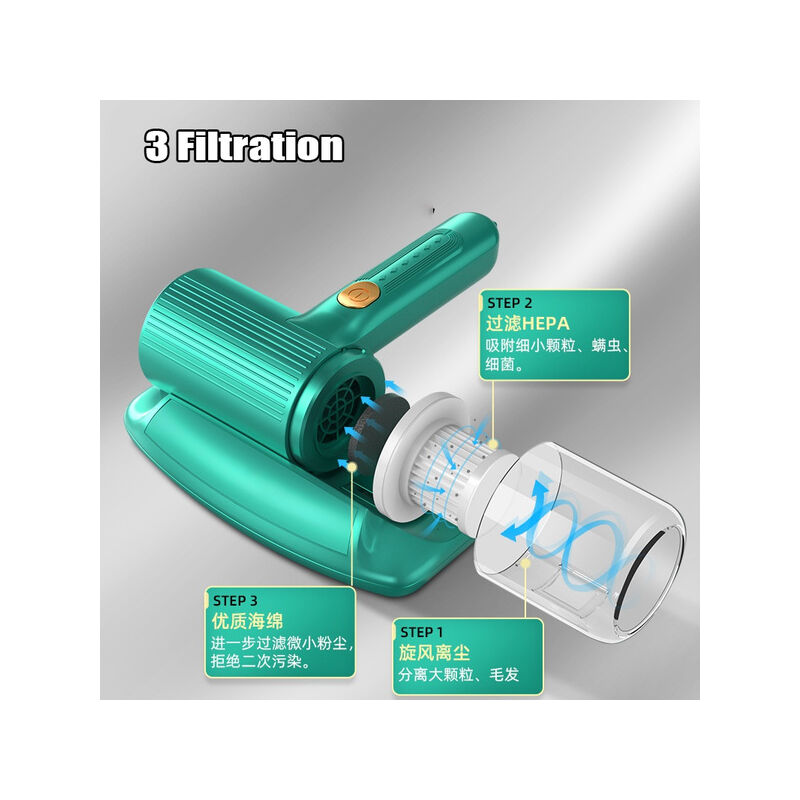Dispozitiv portabil wireless pentru indepartarea acarienilor, alb, UV-C, 20kPa, 1 bucata