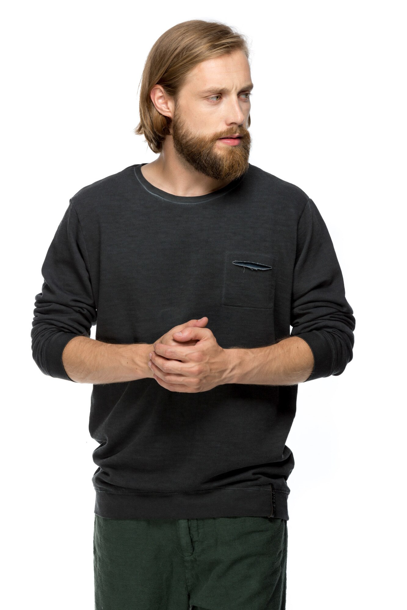 Bluza Copenaghen, Negru/Gri