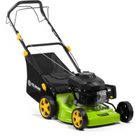 Masina de tuns iarba, Fieldmann, Autopropulsata pe benzina, 40 cm, Verde/Galben