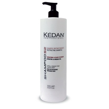 Sampon Keratina si Argan, Kedan, Profesional, Pentru stralucire si recuperare, 1000 ml Sampon Keratina si Argan, Kedan, Profesional, Pentru stralucire si recuperare, 1000 ml