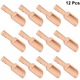 Lingurite mini din lemn (12 bucati, 7, 6 x 2, 3 cm) pentru utilizare cu lemn natural, condimente, ceai si saruri de baie