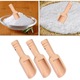 Lingurite mini din lemn (12 bucati, 7, 6 x 2, 3 cm) pentru utilizare cu lemn natural, condimente, ceai si saruri de baie