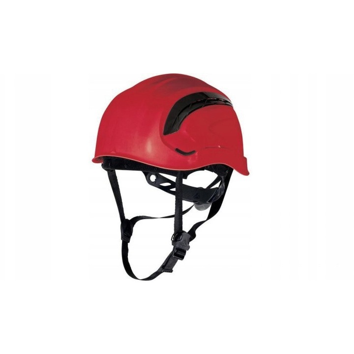 Casca de protectie ABS ventilata, rosu fluo, 53-63cm