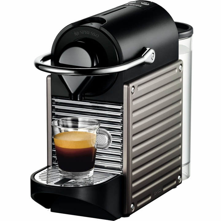 Кафемашина с капсули Nespresso Pixie Titan C60-EU-TI-NE, 19 bar, 1260 W