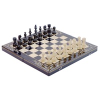 joc sah si table din lemn lucrat manual 44x44 cm negru cu alb imagen 8_0_
0