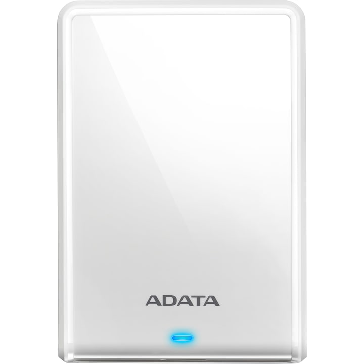 Външен хард диск ADATA HV620S 2TB, 2.5", USB 3.1, Бял