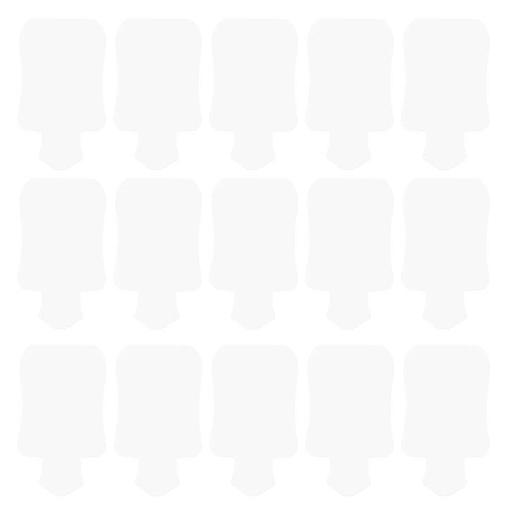 Benzi de testare pentru uleiuri esentiale YANYXR BCS3565144, hartie absorbanta, bej, 50 buc., 8,5 x 4,5 x 0,2 cm