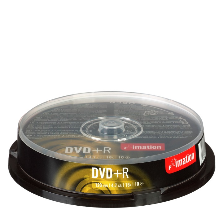 DVD+R Imation 4.7GB 16x 10 бр./шпиндел