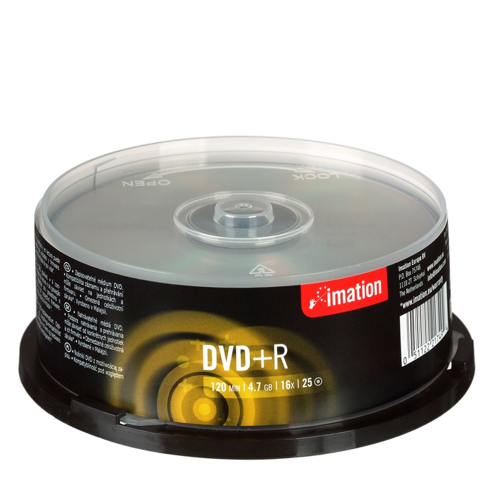 DVD+R Imation 120min 4.7GB 16x 25 бр./шпиндел