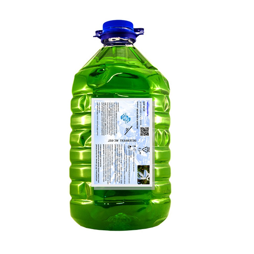 Detergent WC GEL, parfum pin, 5L