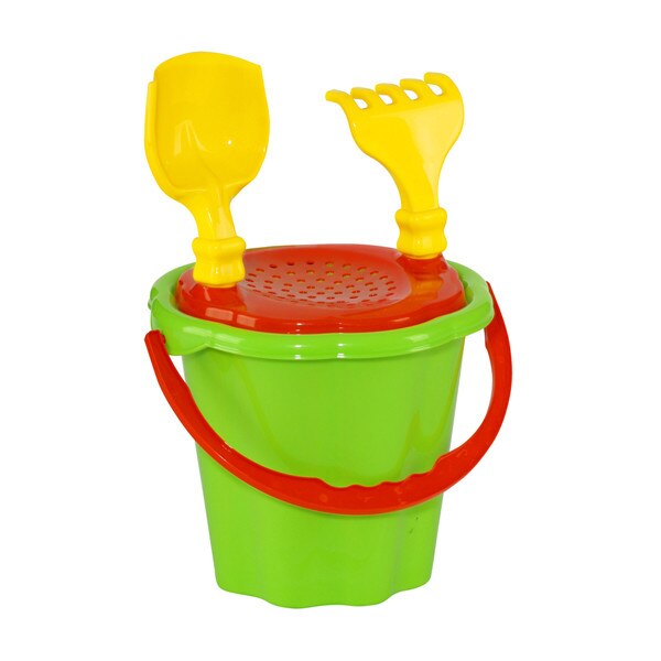 Galeata pentru nisip cu 3 accesorii , Robentoys